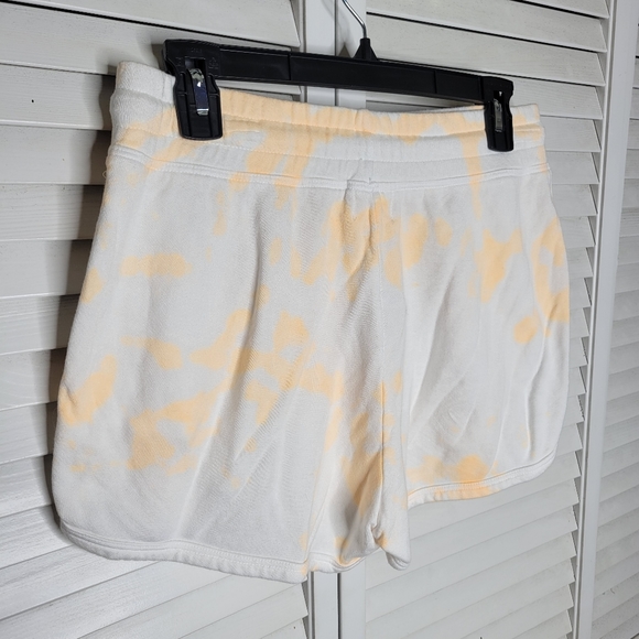 Sundry Pop of Peach Tie Dye Lounge Sweat Shorts Brand Sz 2 (US Sz MEDIUM 8-10) - Picture 8 of 11